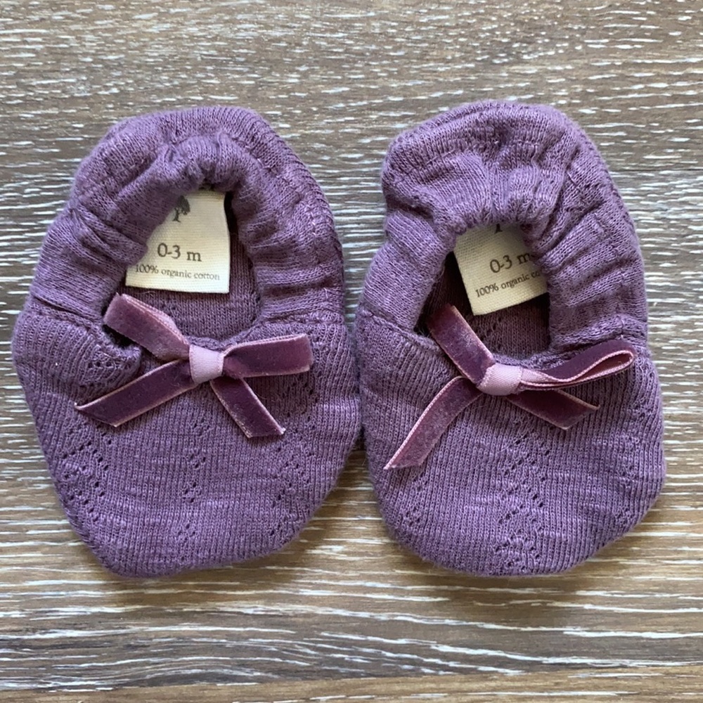 🌿SALE🌿Kate Quinn 0-3 month baby girl booties